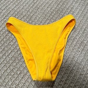 Abercrombie and Fitch bathing suit bottoms.